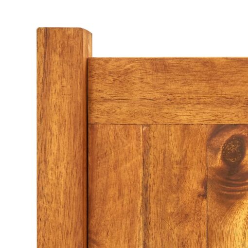 Garden Raised Bed Acacia Wood 200x50x25 cm - Image 3
