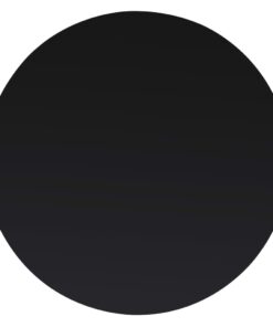 vidaXL Table Top Tempered Glass Round 400 mm