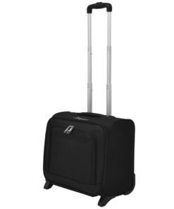 vidaXL Pilot Trolley Black