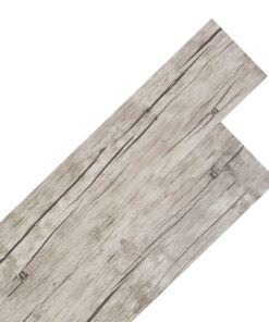 vidaXL Self-adhesive PVC Flooring Planks 5.02 m² 2 mm Oak Washed