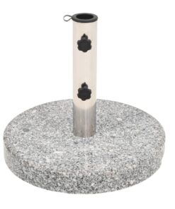 vidaXL Parasol Base Granite Round 20 kg
