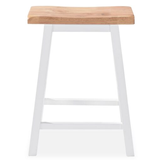 vidaXL Bar Set 3 Pieces MDF White - Image 4