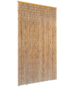 vidaXL Insect Door Curtain Bamboo 100x200 cm