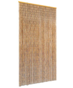 vidaXL Insect Door Curtain Bamboo 100x220 cm