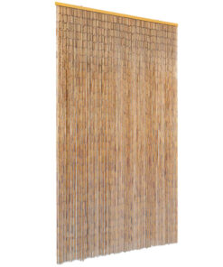 vidaXL Insect Door Curtain Bamboo 120x220 cm