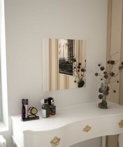 vidaXL Wall Mirror 50x50 cm Square Glass