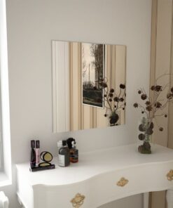 vidaXL Wall Mirror 60x60 cm Square Glass