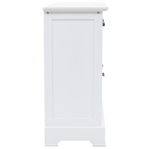 Sideboard with 3 Doors MDF and Pinewood 105x35x77.5 cm - Image 2