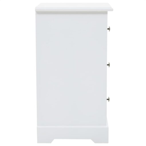 Bedside Cabinet MDF and Pinewood 35x32x59 cm - Image 2