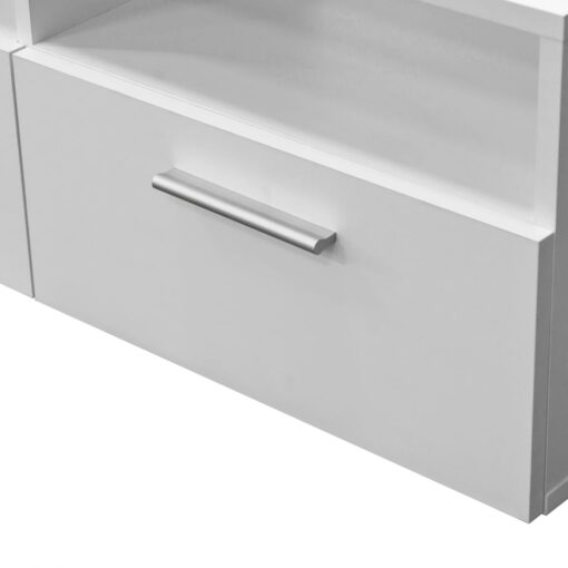 vidaXL TV Cabinets 2 pcs Engineered Wood 95x35x36 cm White - Image 3