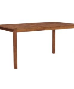 vidaXL Garden Table 150x90x74 cm Solid Acacia Wood