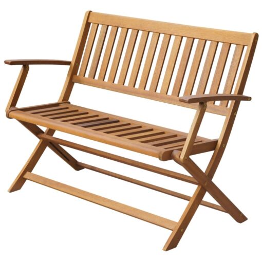 vidaXL Garden Bench 120 cm Solid Acacia Wood