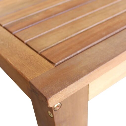 vidaXL Bar Table and Stool Set 5 Pieces Solid Acacia Wood - Image 3