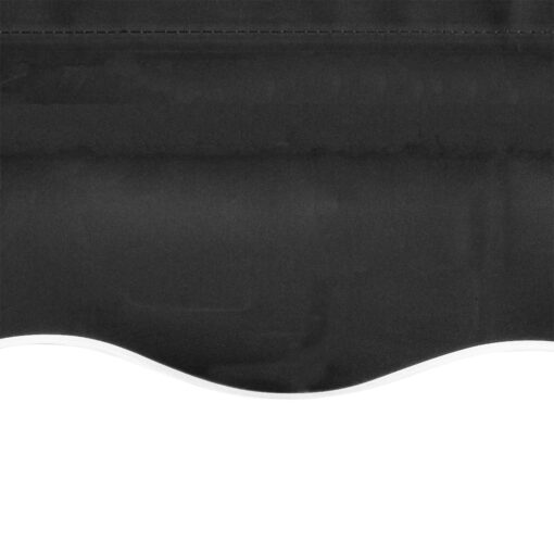 Awning Top Sunshade Canvas Anthracite 400x300 cm - Image 3