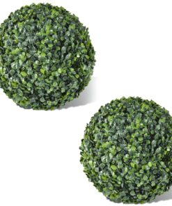 vidaXL Artificial Boxwood Balls 2 pcs 35 cm