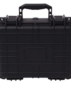 vidaXL Protective Case Black 35x29.5x15 cm