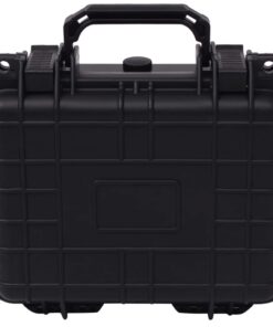 vidaXL Protective Case Black 27x24.6x12.4 cm