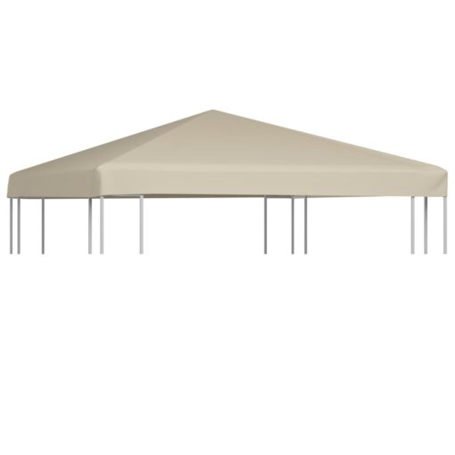 vidaXL Gazebo Top Cover 310 g/m² 3x3 m Beige