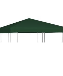 vidaXL Gazebo Top Cover 310 g/m² 3x3 m Green