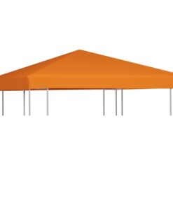 vidaXL Gazebo Top Cover 310 g/m² 3x3 m Orange