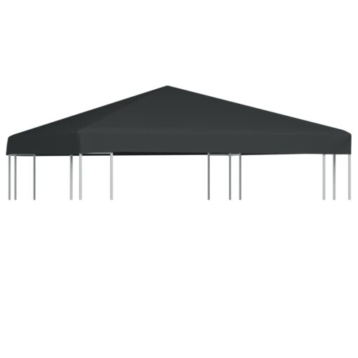 vidaXL Gazebo Top Cover 310 g/m² 3x3 m Grey