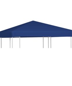 vidaXL Gazebo Top Cover 310 g/m² 3x3 m Blue