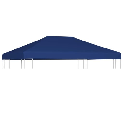 vidaXL Gazebo Top Cover 310 g/m² 4x3 m Blue