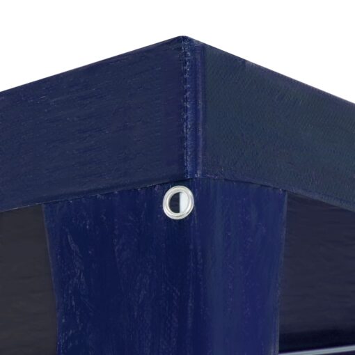 vidaXL Party Tent 3x6 m PE Blue - Image 4