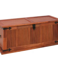 vidaXL Storage Chest 90x45x40 cm Solid Acacia Wood