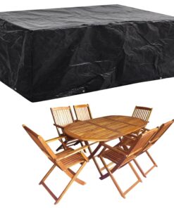 vidaXL Garden Furniture Cover 8 Eyelets 242x162x100 cm