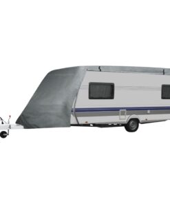 vidaXL Caravan Cover Grey S