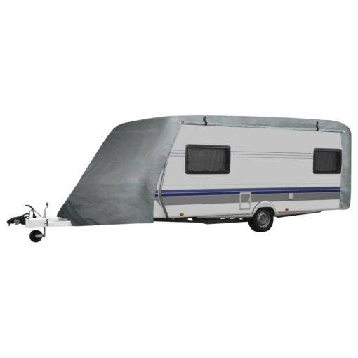 vidaXL Caravan Cover Grey M