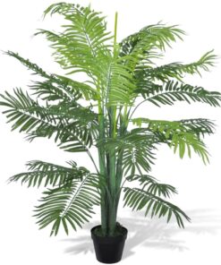 vidaXL Artificial Phoenix Palm Tree with Pot 130 cm