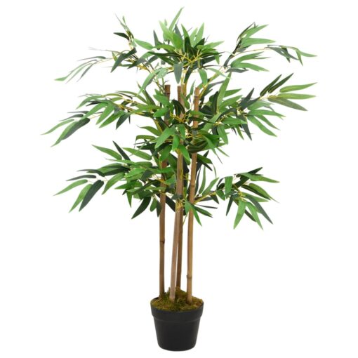 vidaXL Artificial Bamboo Plant Twiggy with Pot 90 cm