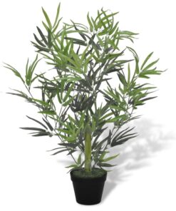 vidaXL Artificial Bamboo Tree with Pot 80 cm