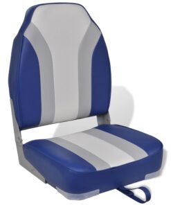 vidaXL Foldable Boat Chair High Backrest