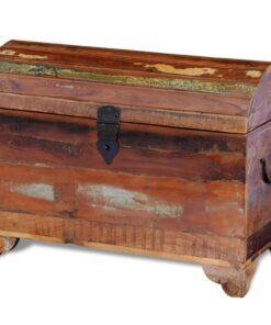 vidaXL Reclaimed Storage Chest Solid Wood