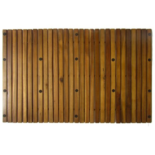 2 pcs Acacia Bath Mat 80 x 50 cm - Image 3