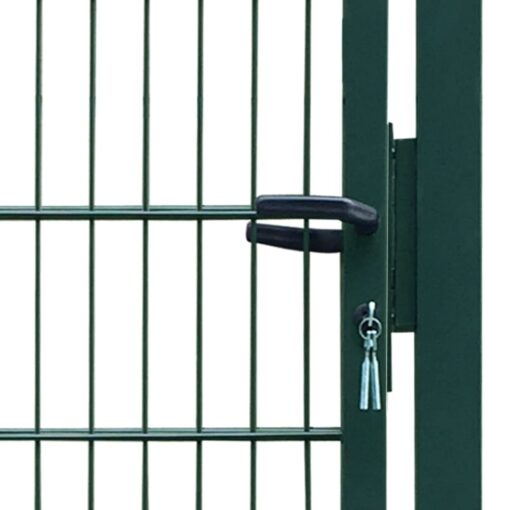  2D Fence Gate (Single) Green 106 x 170 cm - Image 3