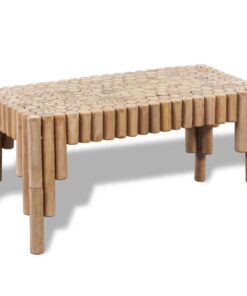 vidaXL Coffee Table Bamboo