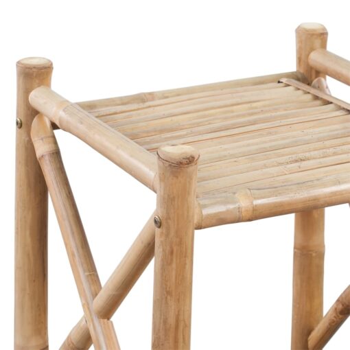 5-Tier Square Bamboo Shelf - Image 2