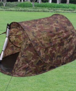 vidaXL 2-person Pop-up Tent Camouflage