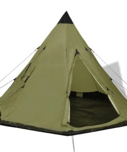 vidaXL 4-person Tent Green