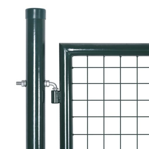 Double Door Fence Gate Powder-Coated Steel - Image 2