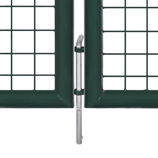 Double Door Fence Gate Powder-Coated Steel - Image 3