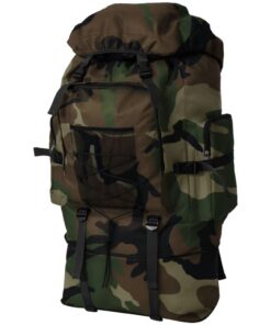 vidaXL Army-Style Backpack XXL 100 L Camouflage