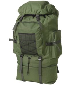 vidaXL Army-Style Backpack XXL 100 L Green
