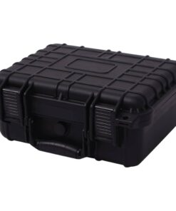 vidaXL Protective Equipment Case 35x29.5x15 cm Black