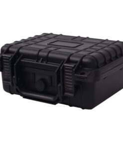 vidaXL Protective Equipment Case 27x24.6x12.4 cm Black