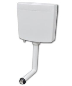 vidaXL Toilet Cistern with Bottom Water Inlet 3/6 L White